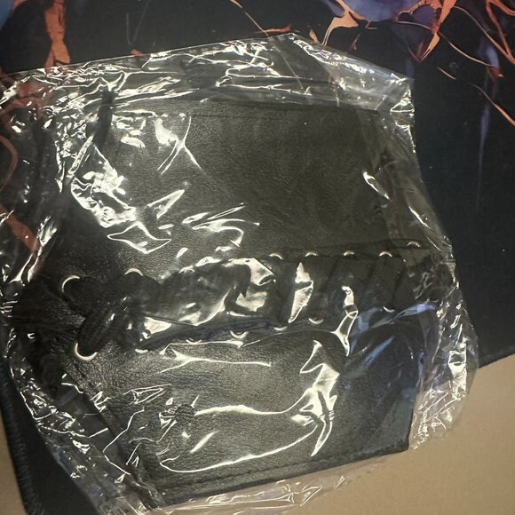 Bundle of Two Thick Black Belts - Picture 2 of 3